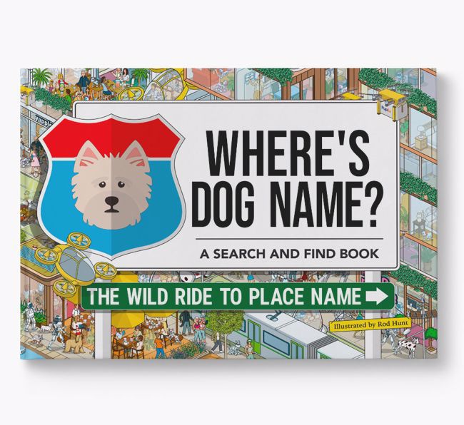Personalised Norwich Terrier Book: Where's Norwich Terrier? Volume 3